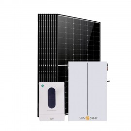 Солнечная электростанция 5кВт (Donnergy 5кВт/ LiFePO4 5,12кВт/ 10x DMEGC 450Вт)